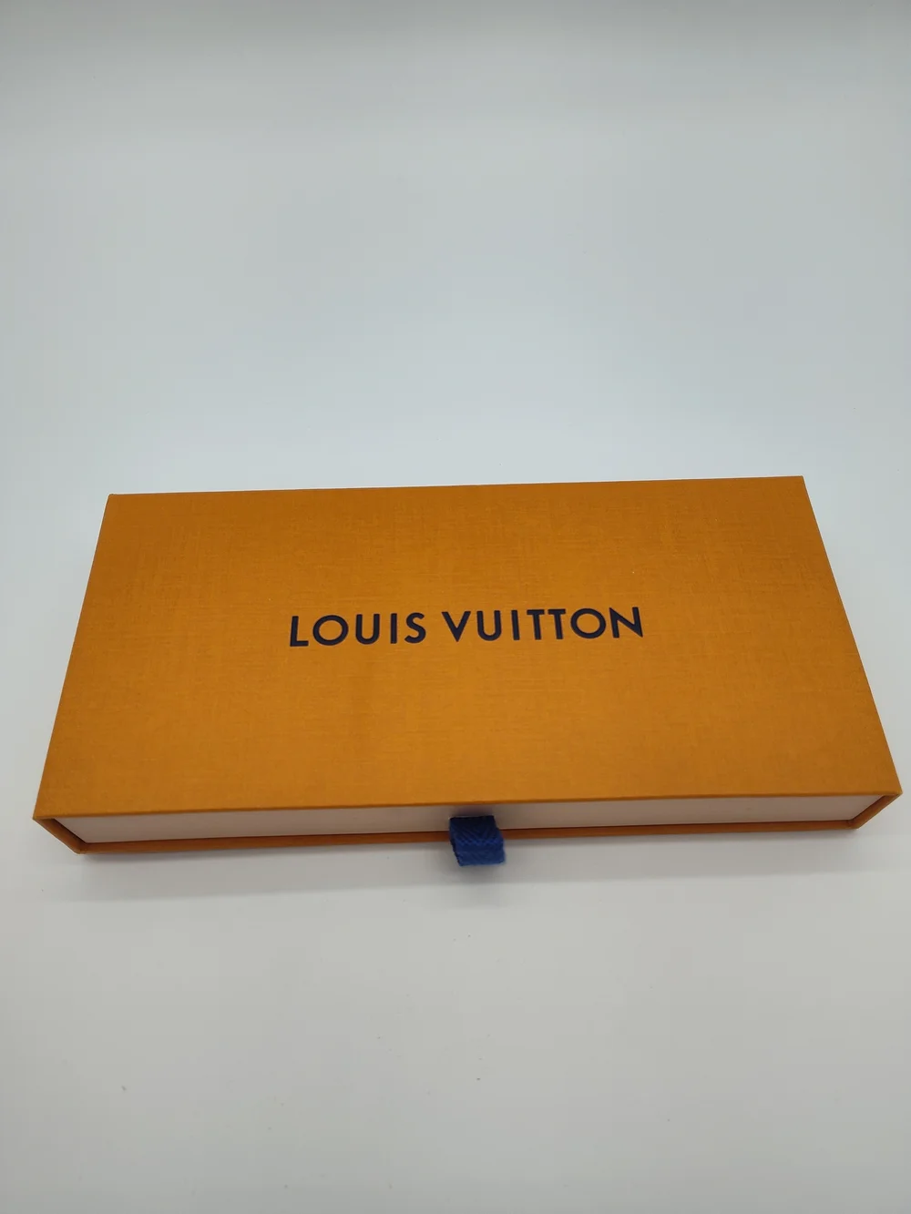 LOUIS VUITTON Vachetta Leather Luggage Tag & Handle Strap Set with Box